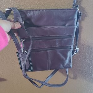 Womens Leather Mini Body Purse